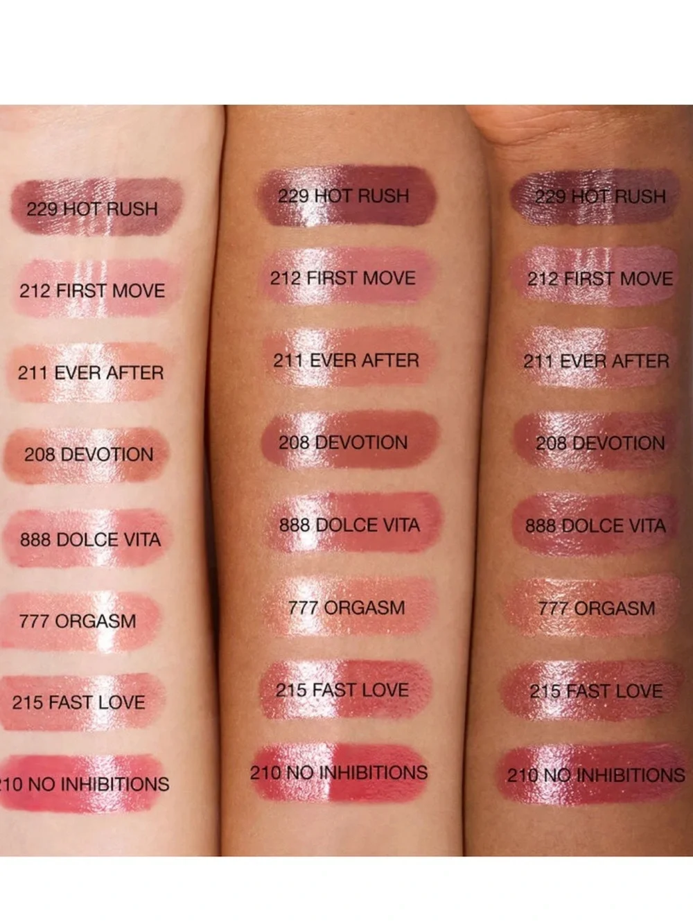 NARS Afterglow Sensual Shine Lipstick Hot Rush